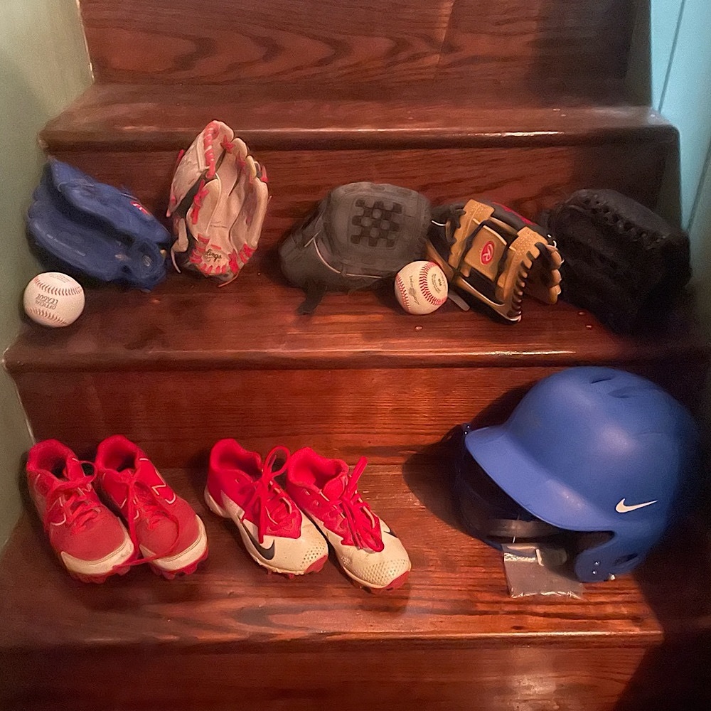 Youth Baseball equipment lot (or offer for specific items)